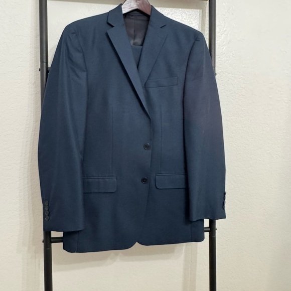 Calvin Klein Classic Navy Men's 3 Piece Suit